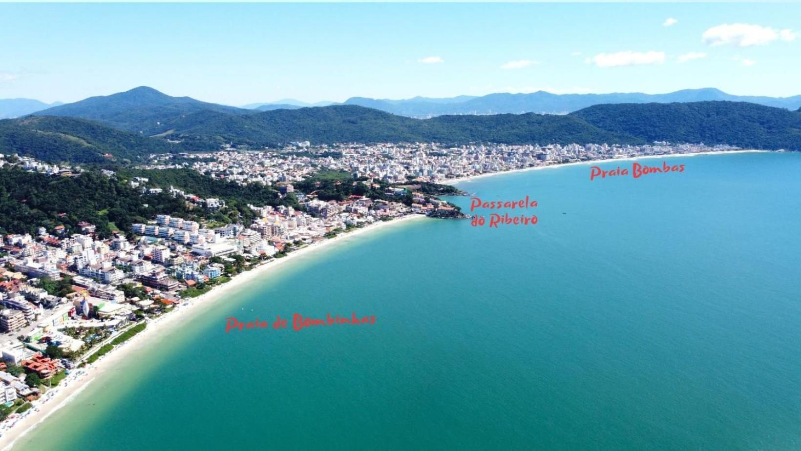 1083 - Apartamento Com Vista Para O Mar Em Bombinhas Zewnętrze zdjęcie