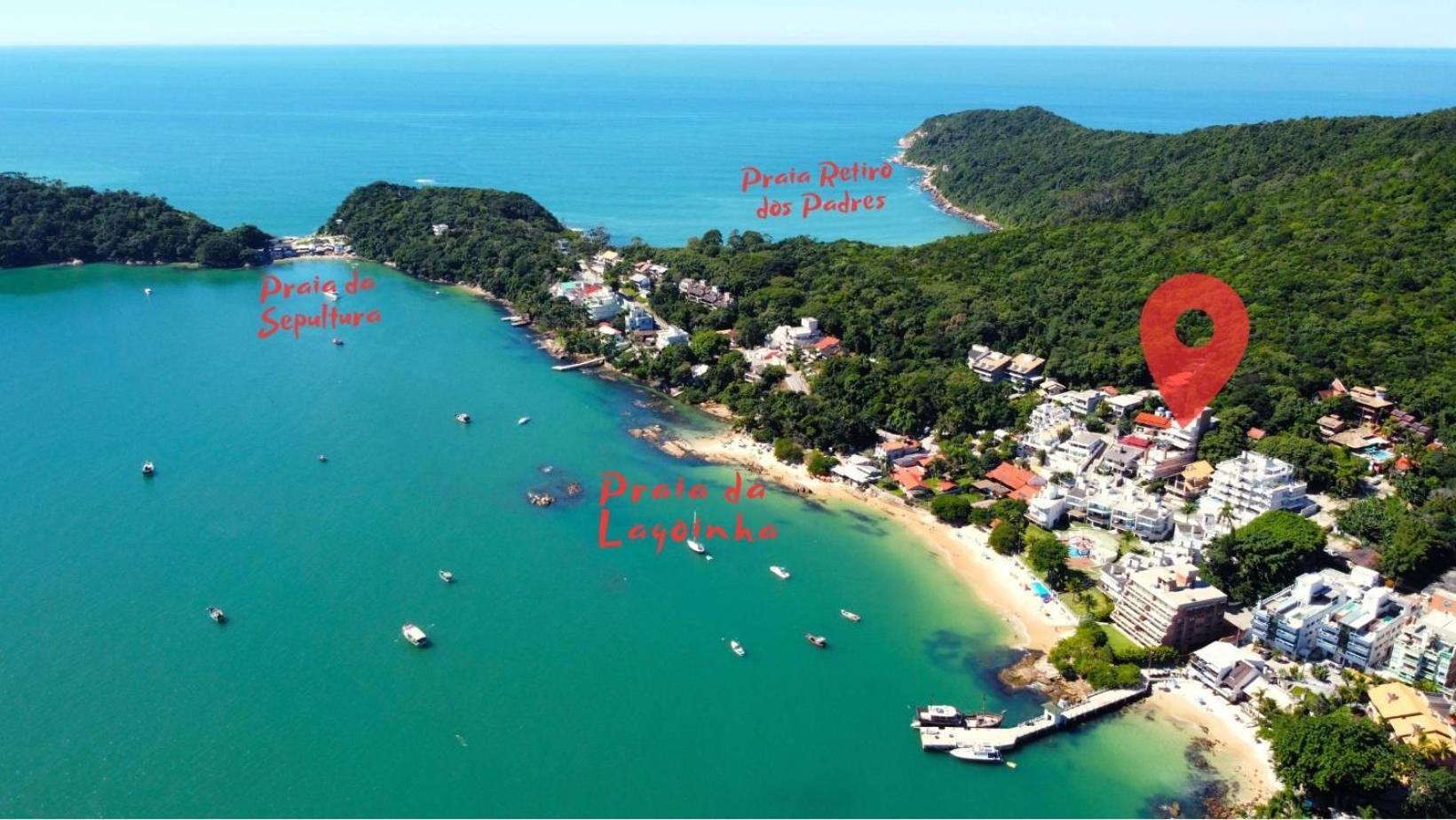 1083 - Apartamento Com Vista Para O Mar Em Bombinhas Zewnętrze zdjęcie