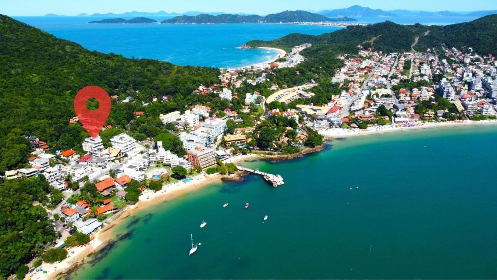 1083 - Apartamento Com Vista Para O Mar Em Bombinhas Zewnętrze zdjęcie