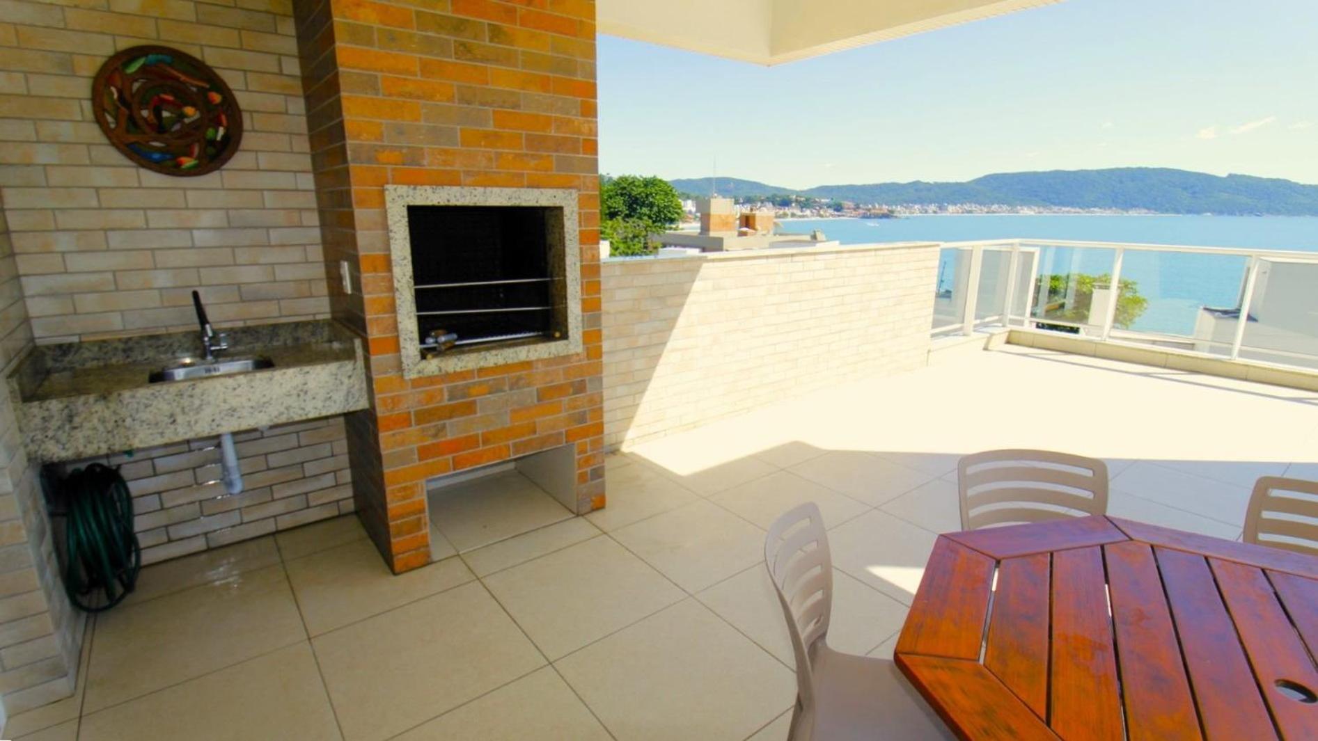 1083 - Apartamento Com Vista Para O Mar Em Bombinhas Zewnętrze zdjęcie