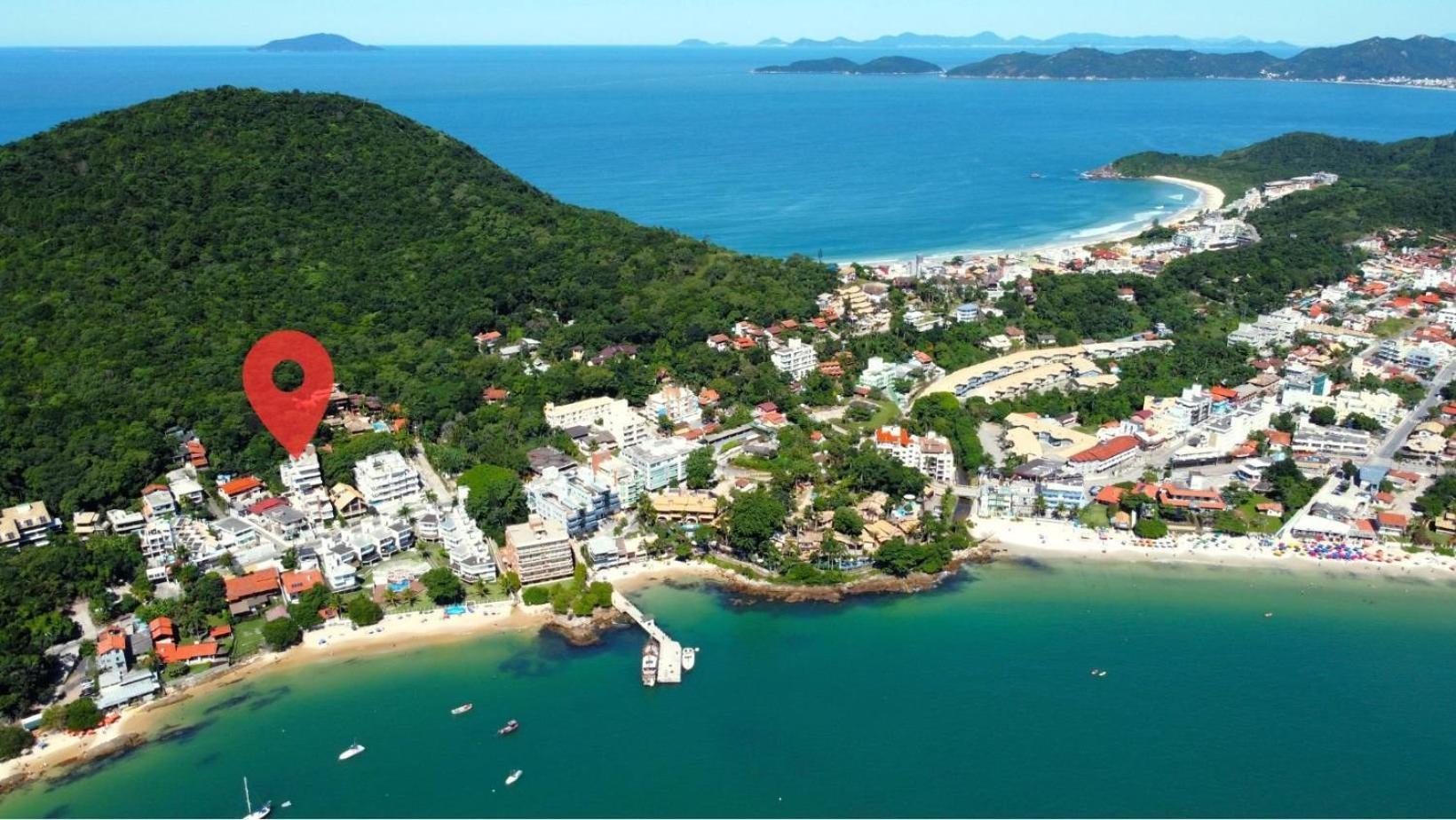 1083 - Apartamento Com Vista Para O Mar Em Bombinhas Zewnętrze zdjęcie